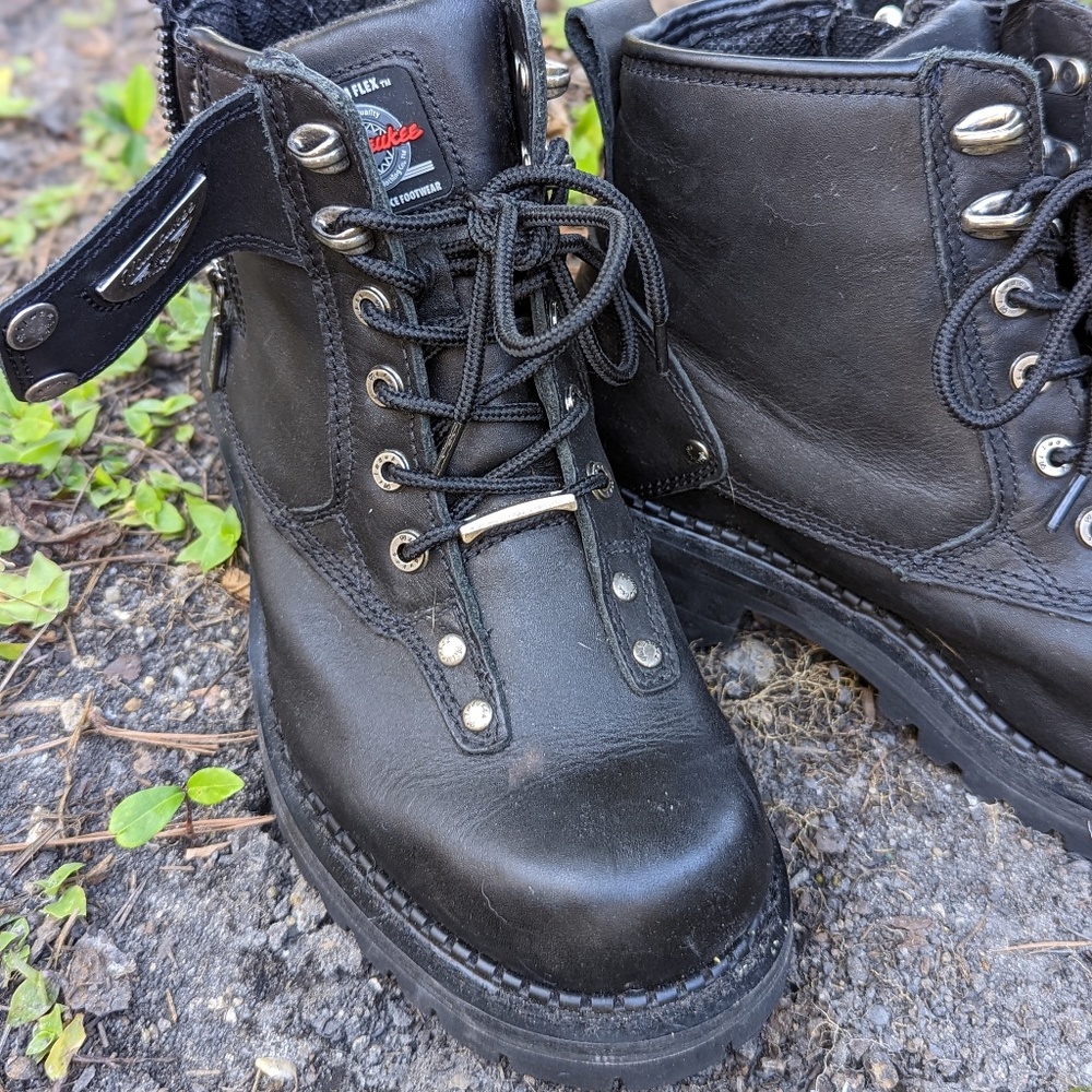 Milwaukee Leather Motorcycle Boots Men's size 8.5